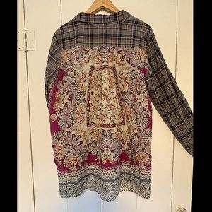 Johnny Was Button Down Shirt/Blouse